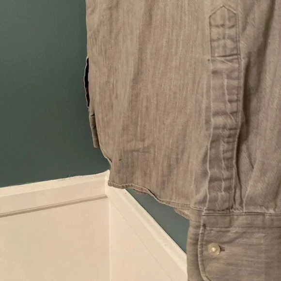 Everlane gray Oxford style button down 100% cotton womens shirt xs - Picture 7 of 8